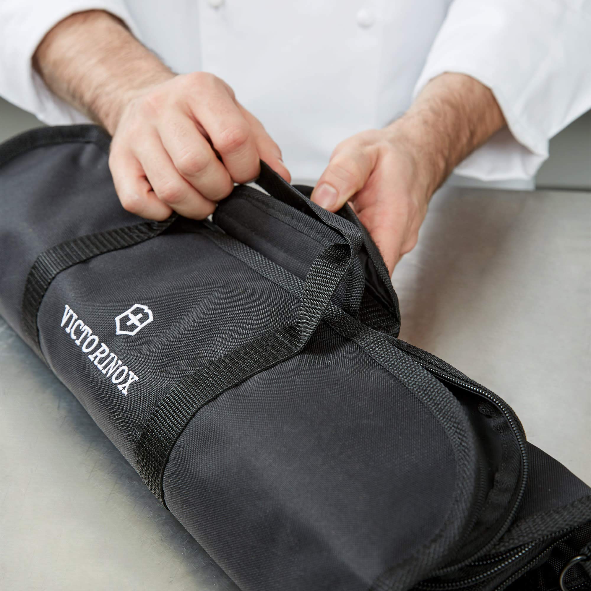 Victorinox Field Dressing Kit compact design fits easily in a pack.