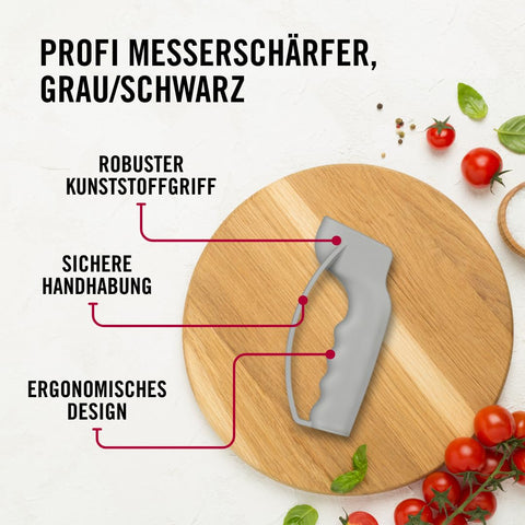 Victorinox handheld sharpener ergonomic handle reduces wrist strain during sharpening