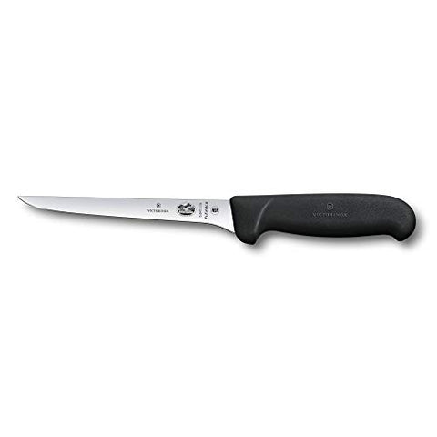 Victorinox high-carbon stainless steel blades for durable outdoor cutting.