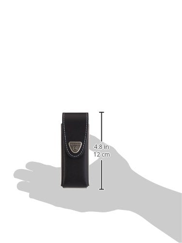 Victorinox knife pouch worn on belt enables easy carry during outdoor adventures.