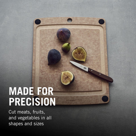 Victorinox Rosewood paring knife peeling fruits with precision
