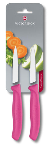 Victorinox Swiss Classic 2pc paring set in kitchen use for trimming and peeling tasks.