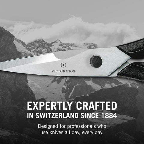 Victorinox Swiss Classic Come Apart Kitchen Shear with high carbon stainless steel blades staying sharp through repeated use.