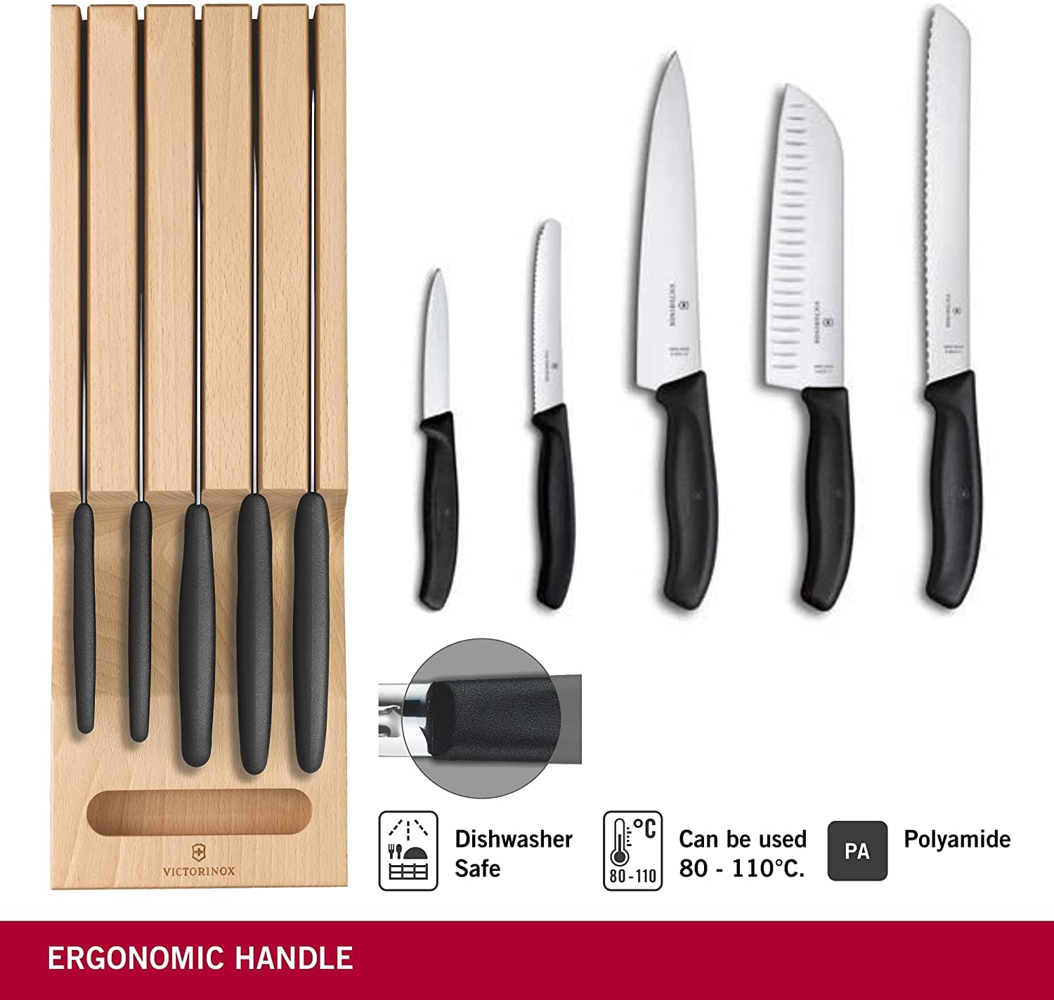 Victorinox Swiss Classic paring knife ideal for delicate peeling and trim.
