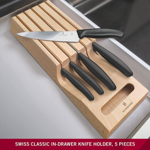 Victorinox Swiss Classic tomato knife delivers clean, thin tomato slices.