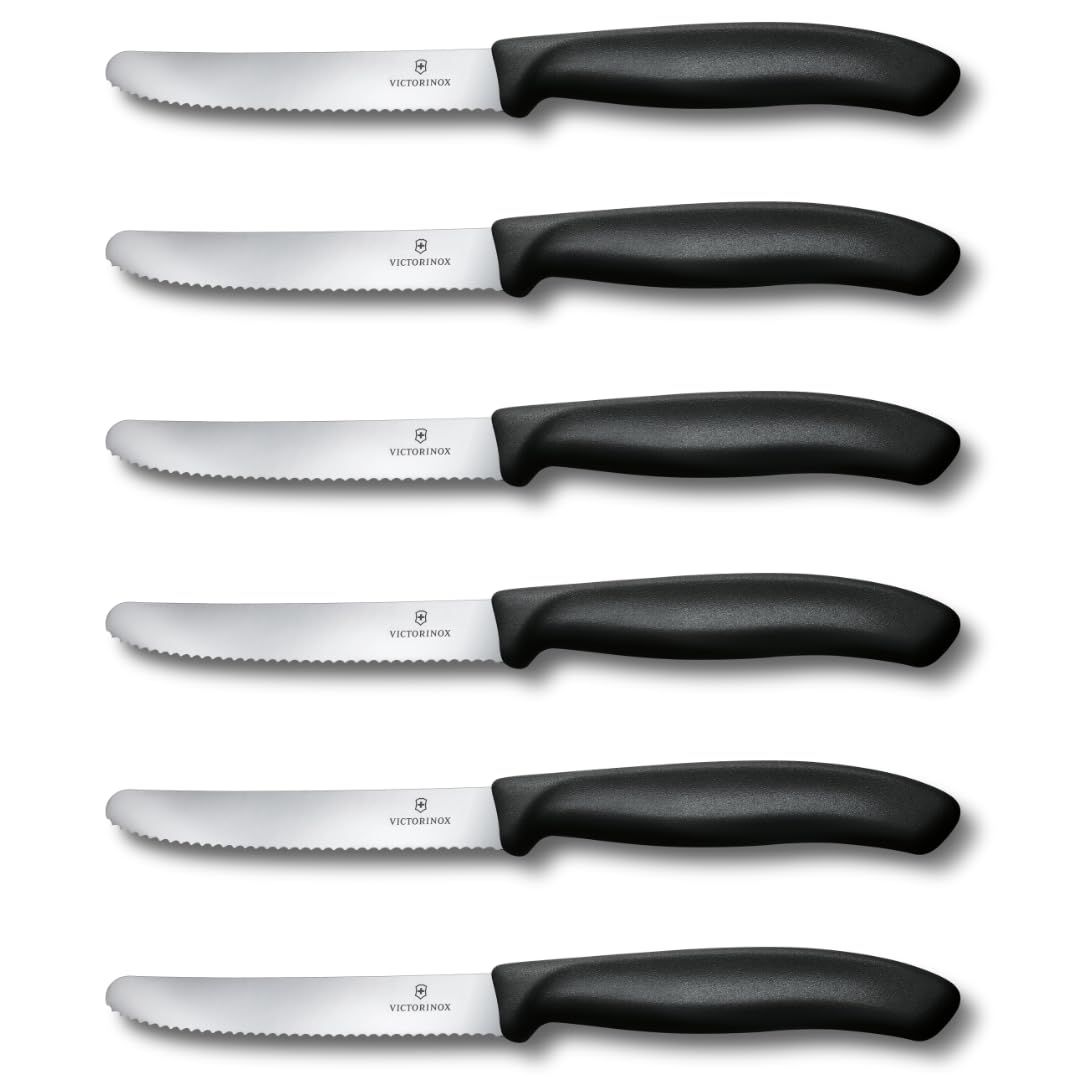 Victorinox Swiss Classic tomato-table knife set for precise slicing at family meals