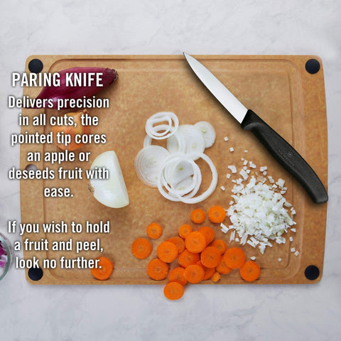 Victor ionox VIC-6.7603 in-use shows easy fruit and vegetable prep.