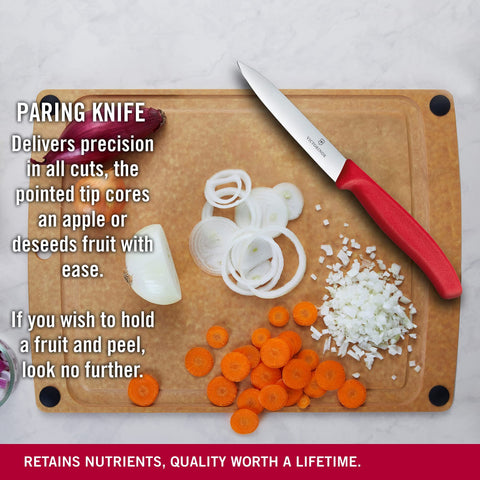 Victorinox Vic-6.7701 kitchen paring knife suited for small-task prep