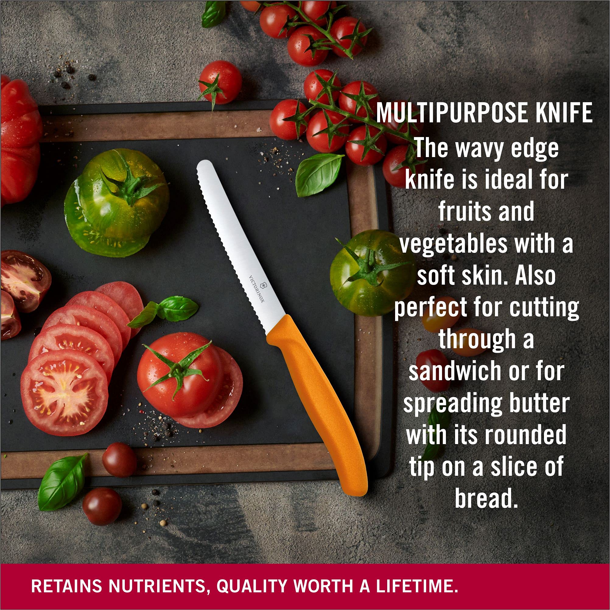 Victorinox VIC-6.7836.L119 multicolor accents add style.