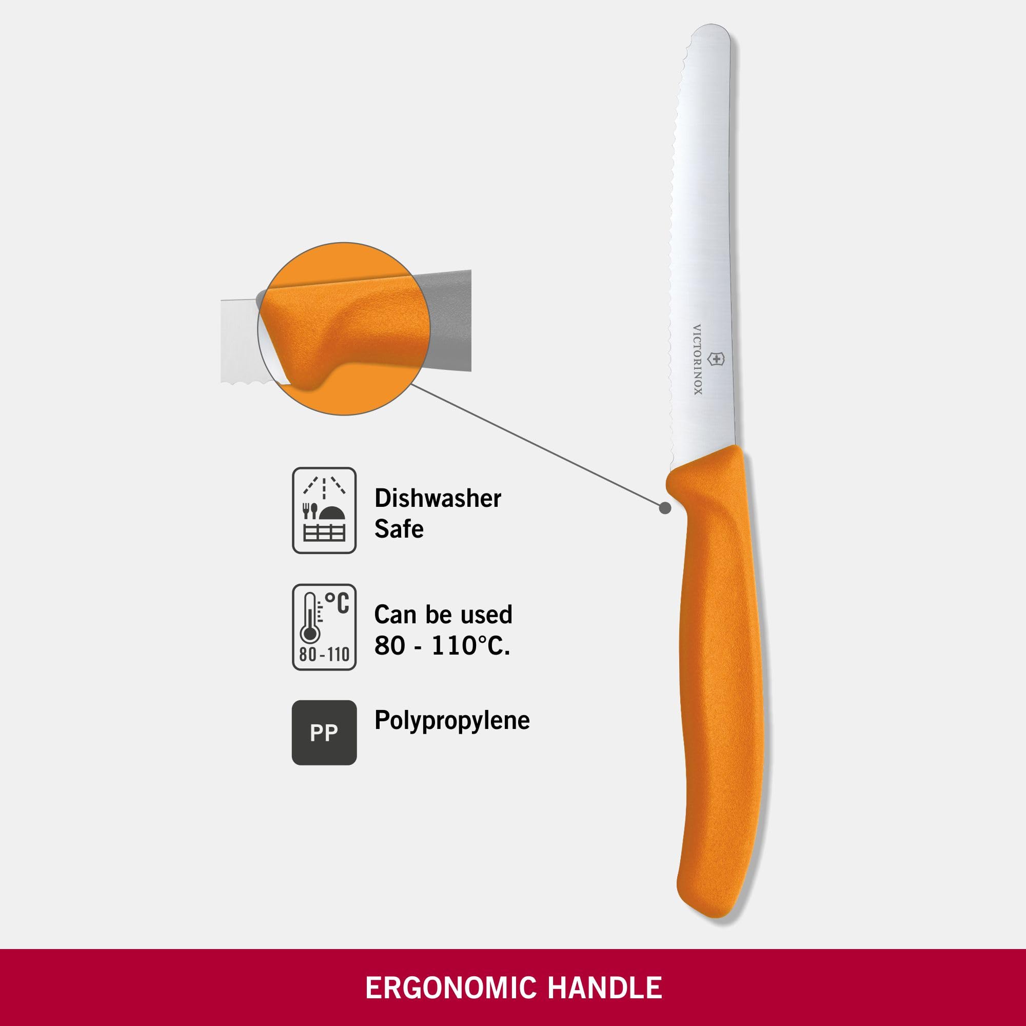 Victorinox VIC-6.7836.L119 serrated edge view highlights durability.