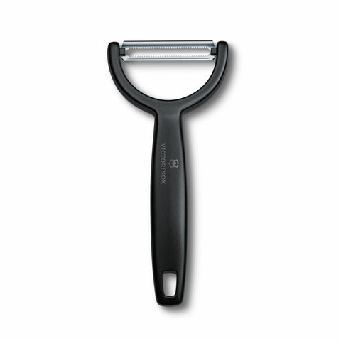 Victorinox Ypso Peeler serrated edge close-up for precise, waste-minimizing peeling