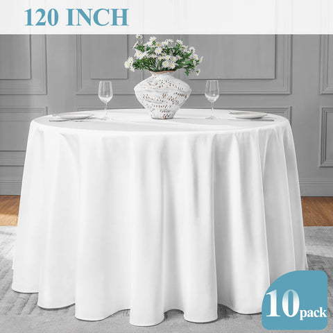 VidaFete buffet scene showing white tablecloth protecting surfaces.
