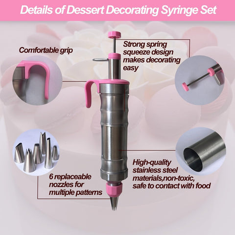 VIEASST stainless steel and ABS construction for food-safe crafting