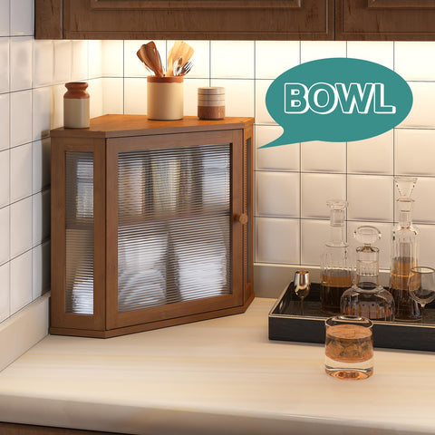 Viewcare kitchen counter bread box in use showcasing tidy, accessible storage