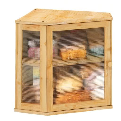 viewcare two-tier design keeps bread neatly arranged and accessible