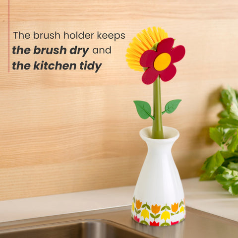 Vigar Flower Power kitchen decor featuring a cheerful flower design