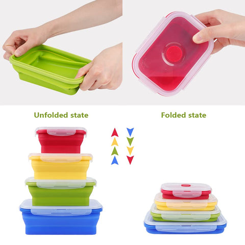 VIGIND 1200ml collapsible container for family meals and larger portions