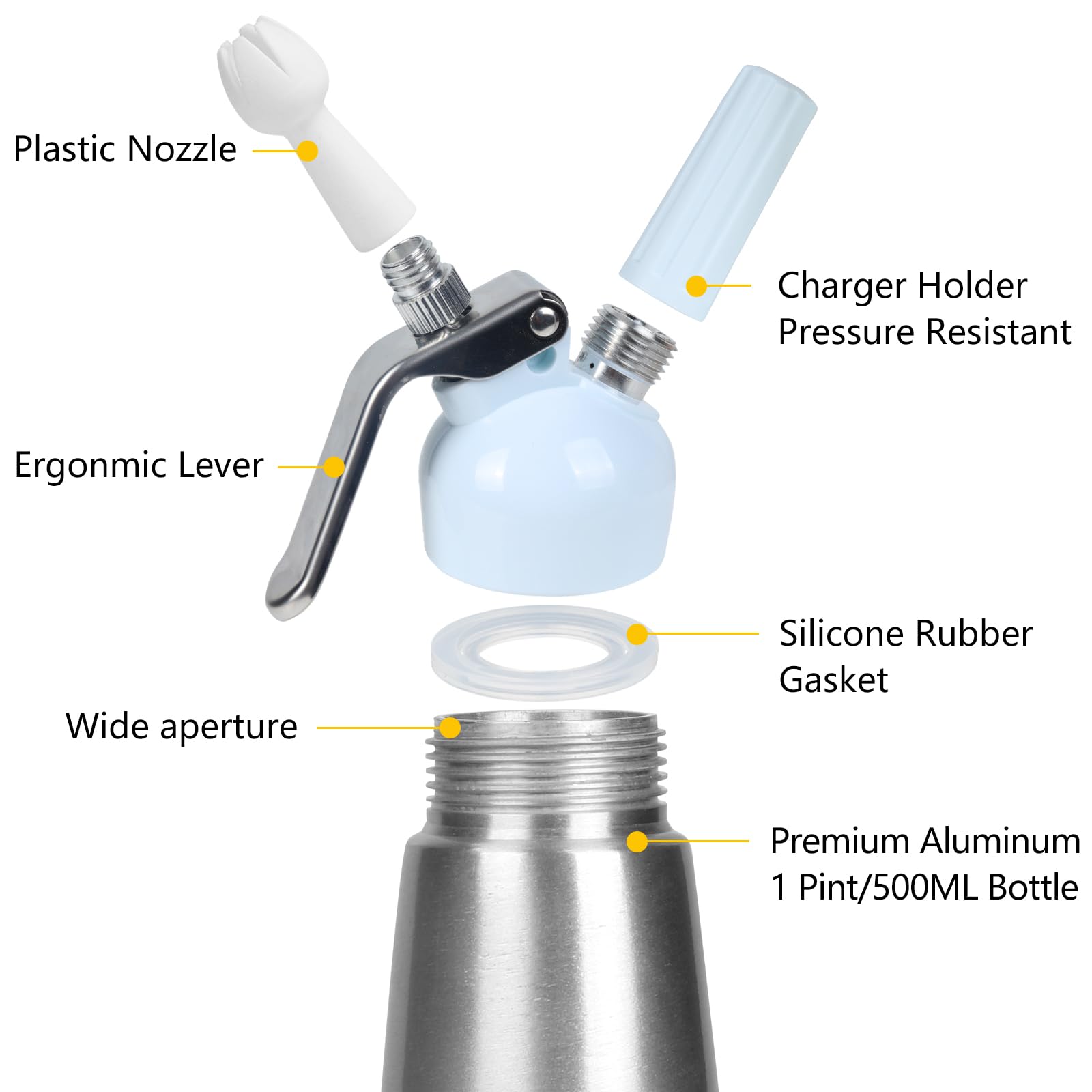 VIGIND dispenser seal ensures leak-free closure for clean kitchen prep.
