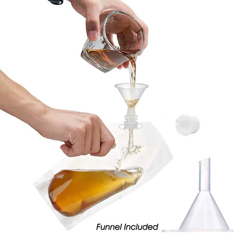Vignee transfer funnel included for mess-free filling