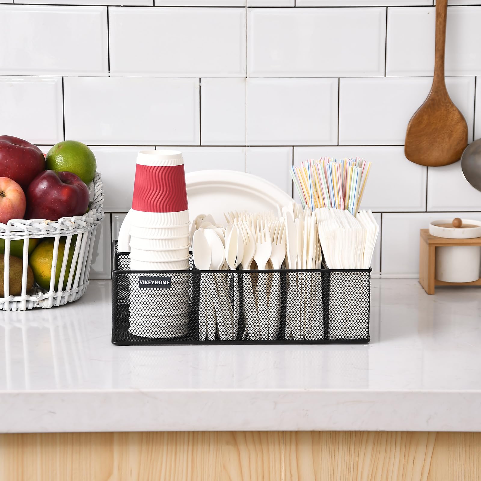 VIKEYHOME anti-slip pads prevent sliding on surfaces during meals and picnics.
