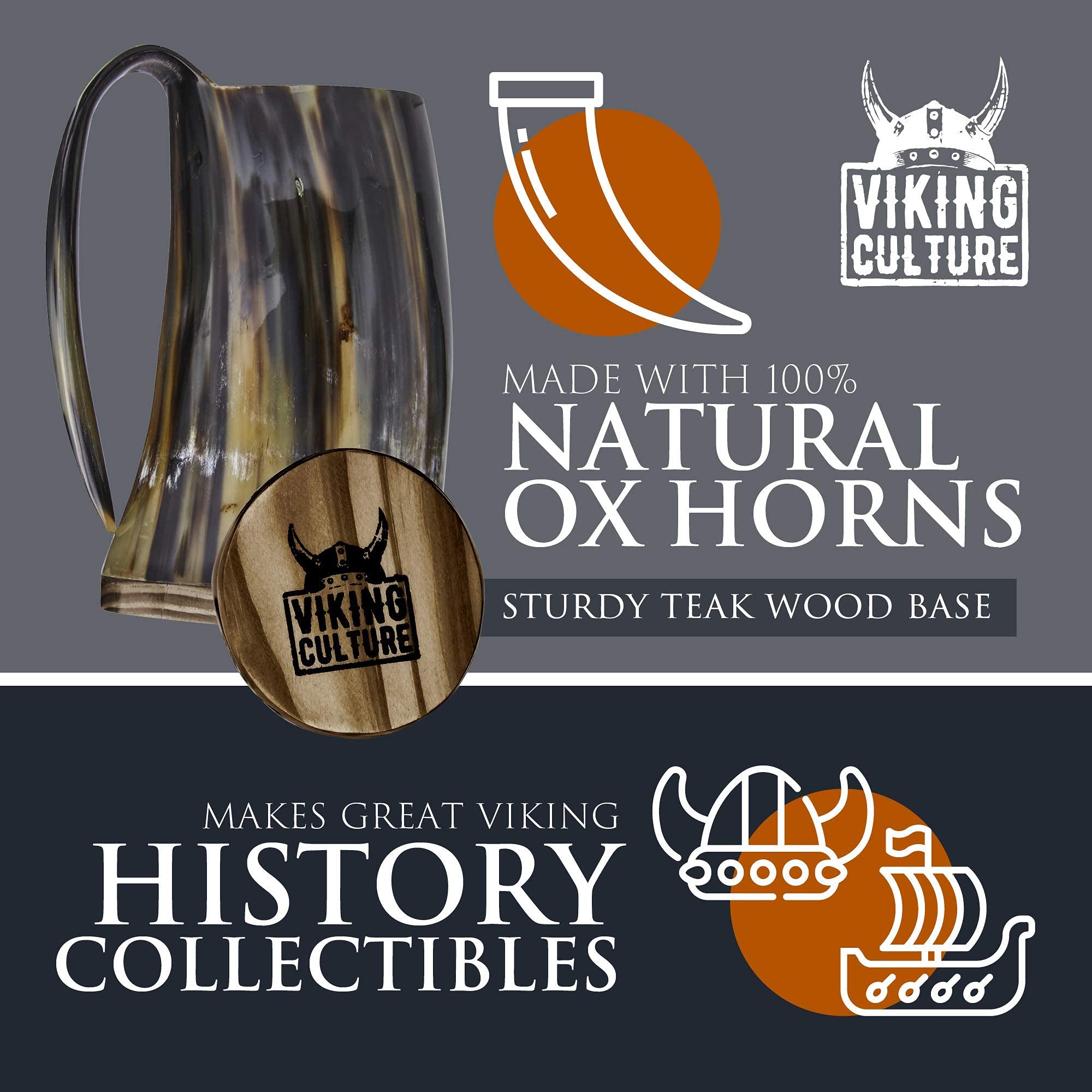 Viking Culture premium burlap gift bag ready for gifting