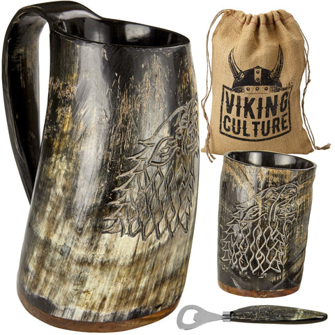 Viking Culture stainless steel-lined interior preserves drink freshness