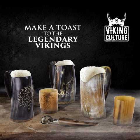 Viking Culture bottle opener with Norse motifs for convenient beverages