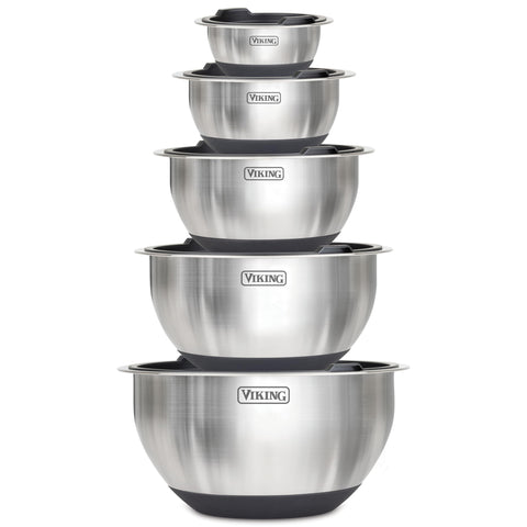 Viking 20 oz mixing bowl with tight lid for meal prep