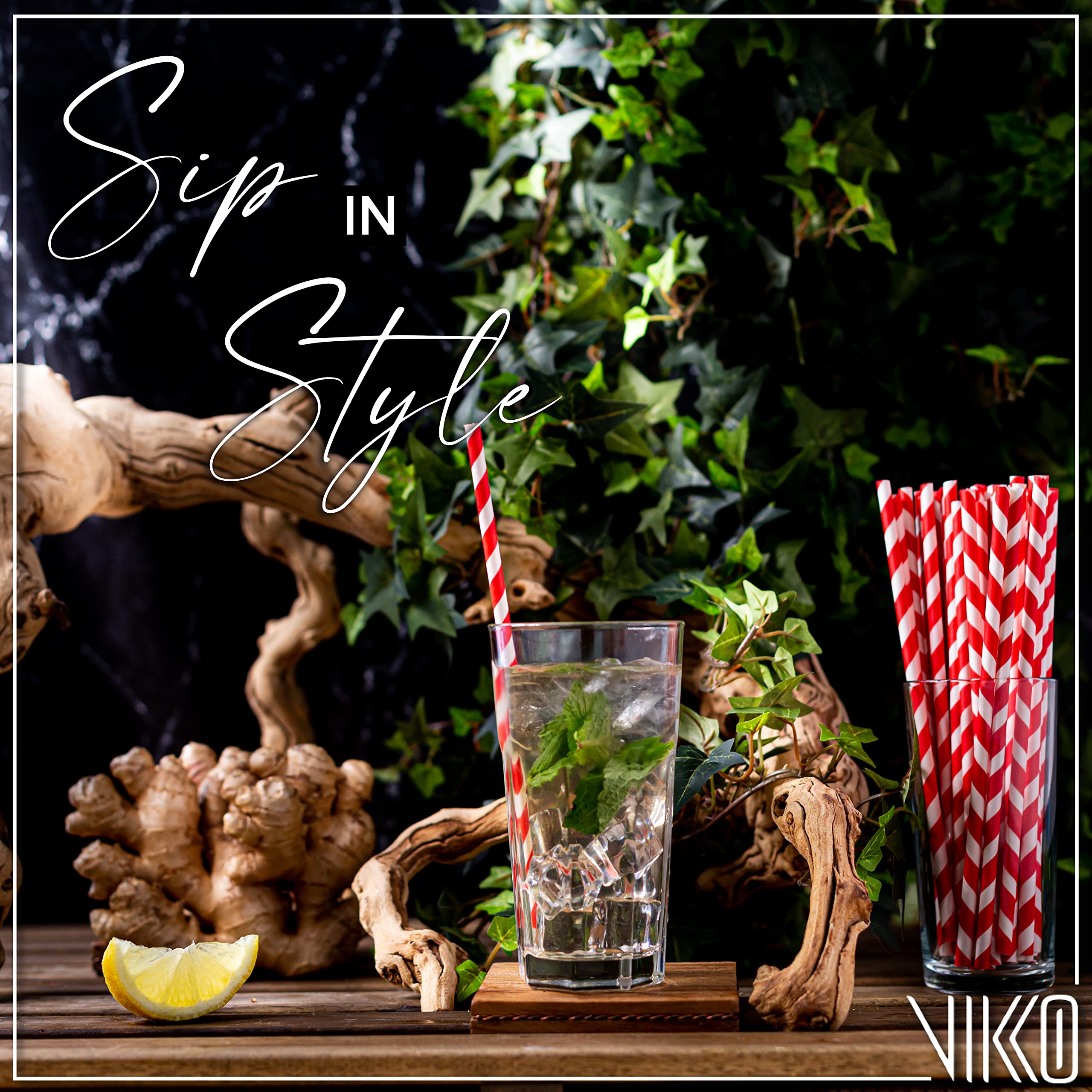 Vikko 11-ounce tumbler designed for daily use and versatile serving of beverages