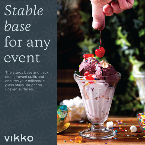 Vikko parfait layered desserts glasses ideal for layered treats and social moments.