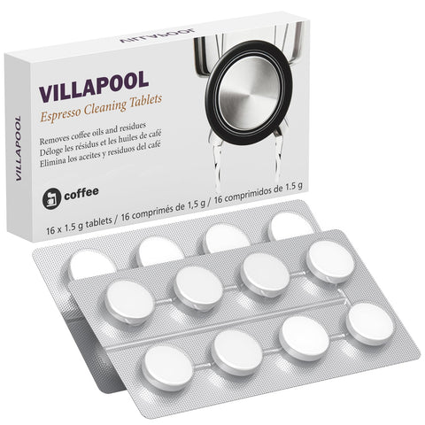 VILLAPOOL cleaner supports longer life of espresso machines