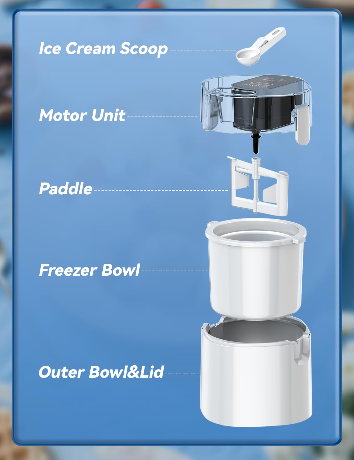 Non-porous coating simplifies cleaning after messy toppings