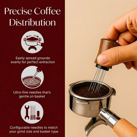 VIN FRESCO WDT walnut handle highlighted for ergonomic grip and premium feel