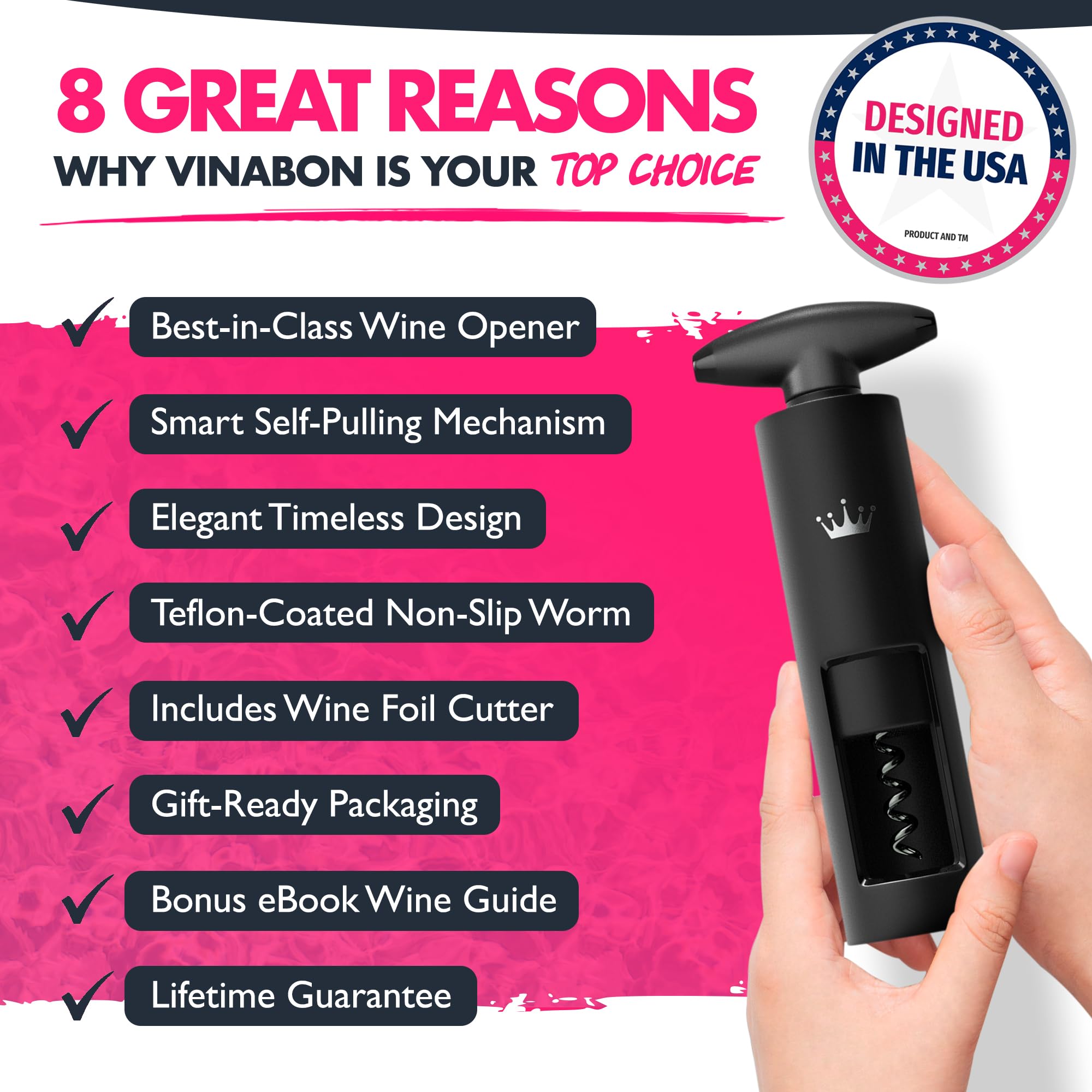 VINABON foil cutter demonstrates precise, two-in-one foil removal