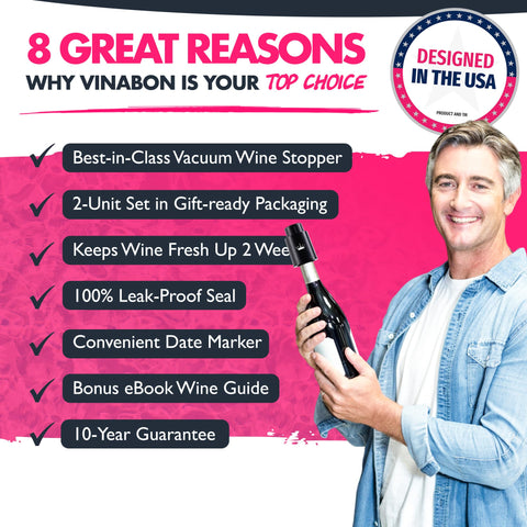 VINABON one-pump-button operation allows quick air removal