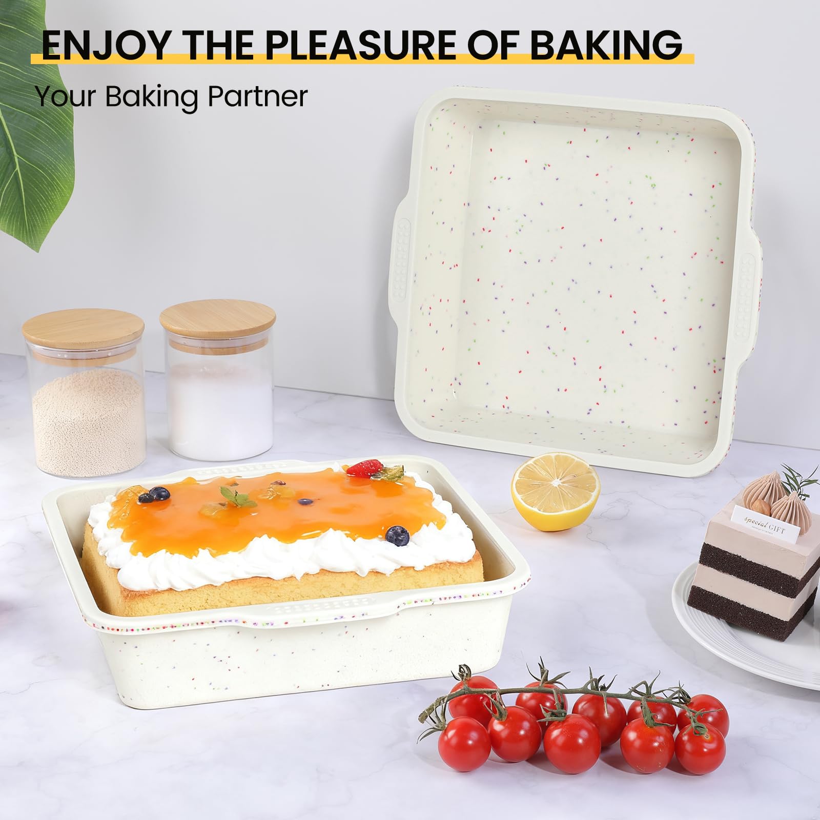 Vinino pans are dishwasher-safe and easy to clean