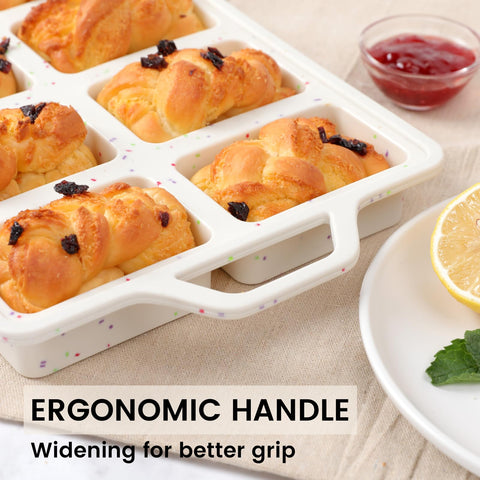 Vinino easy-grip frame aids safe handling straight from the oven