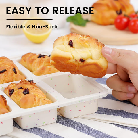 Vinino food-grade silicone is oven-safe and versatile for many recipes
