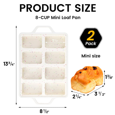 Vinino multiuse muffin-cupcake pan for muffins, cupcakes, and more