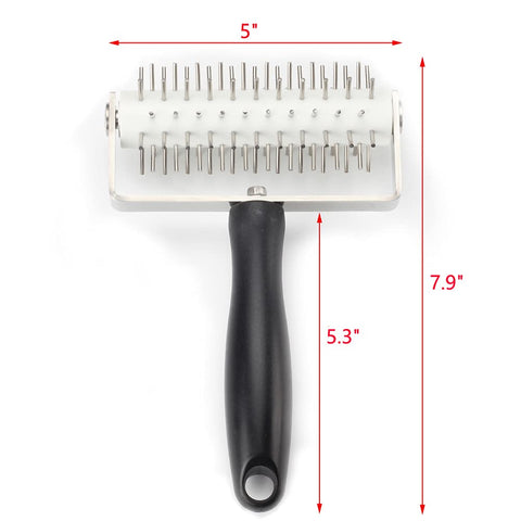 VINMEN AMPSEVEN dough docker with stainless steel spikes for uniform perforations