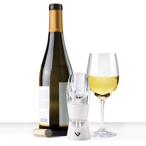 Vinturi Classic aerator in action pouring wine for a refined tasting