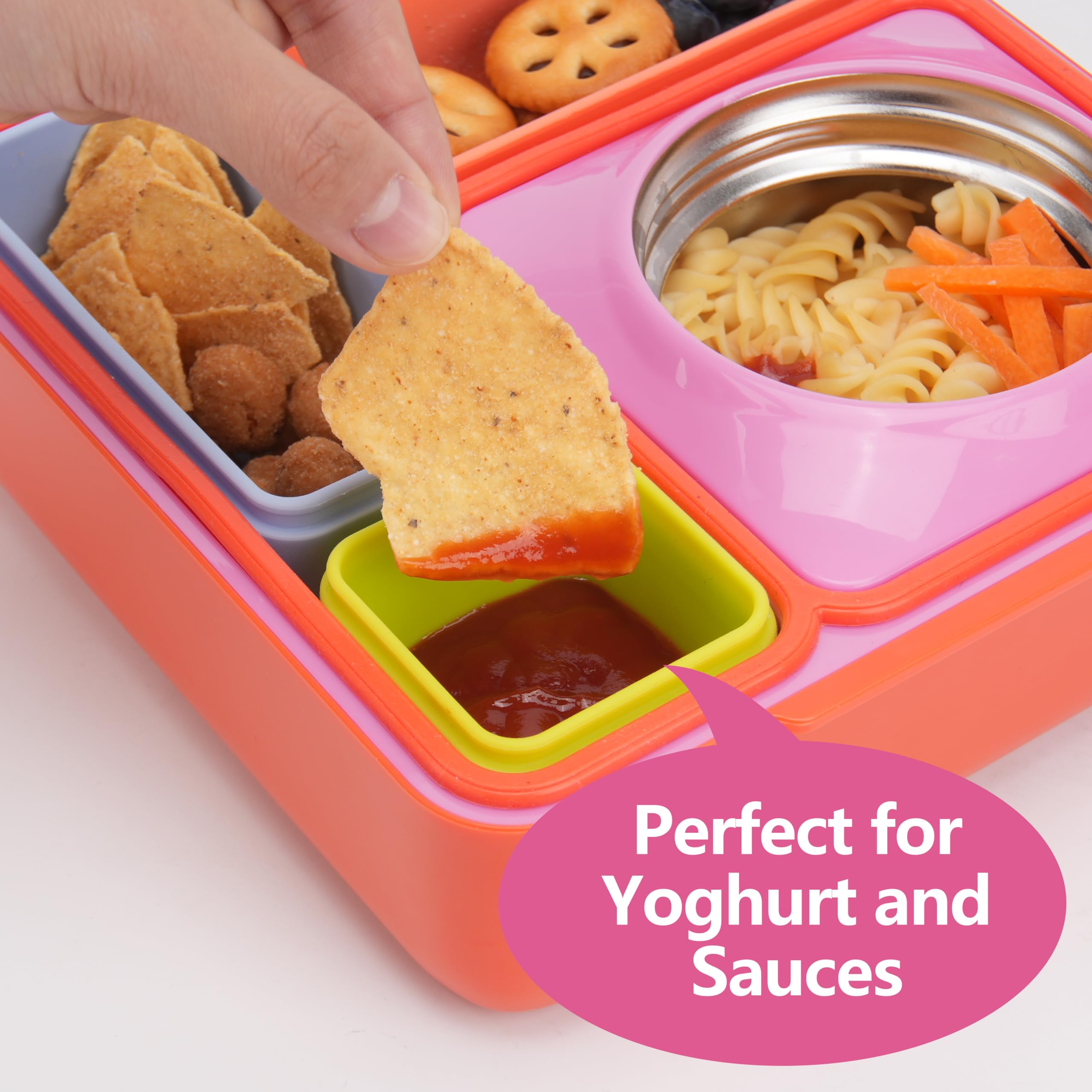 Viotiin dishwasher-safe silicone dip containers for quick cleanup