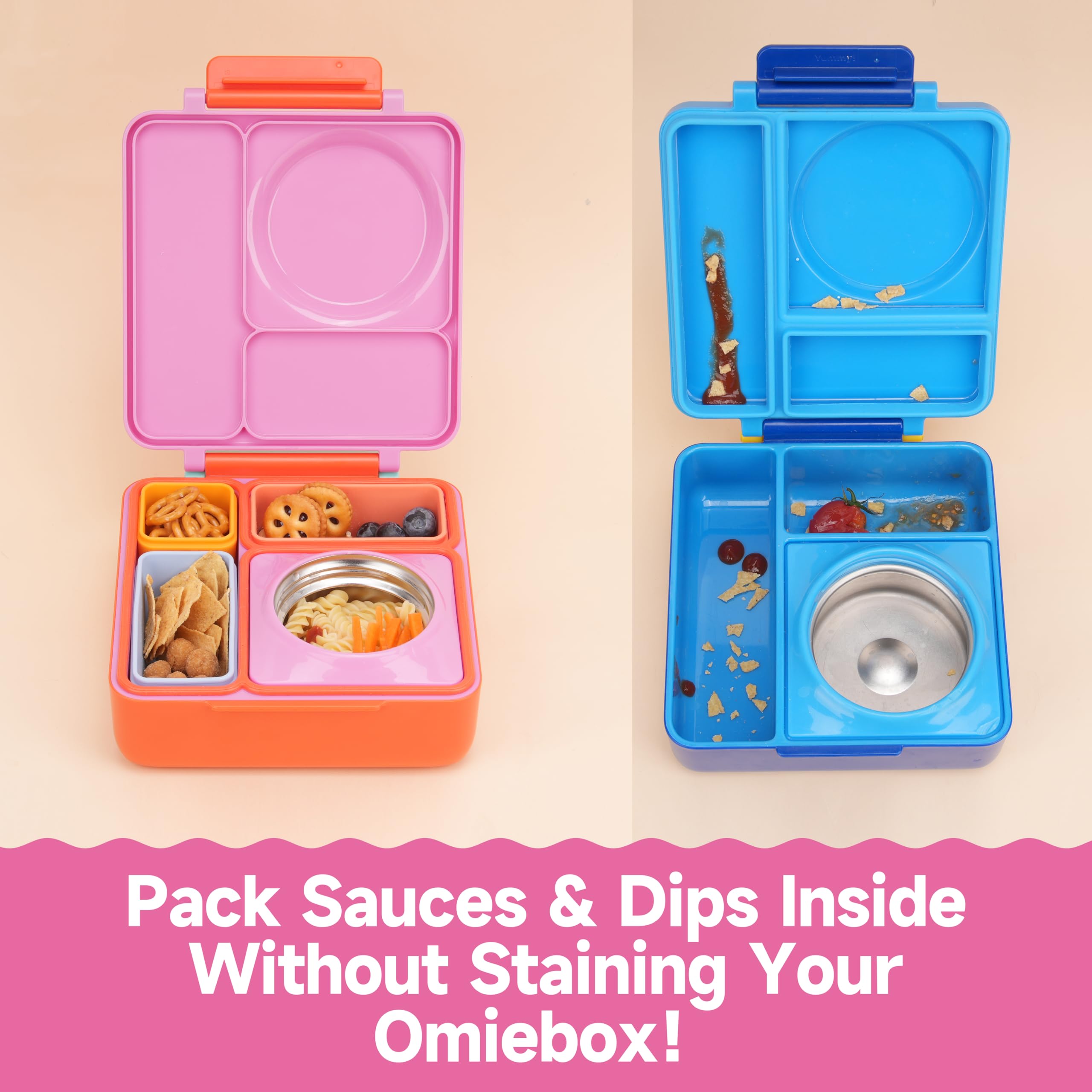 Viotiin freezer-safe silicone containers freeze sauces for future meals