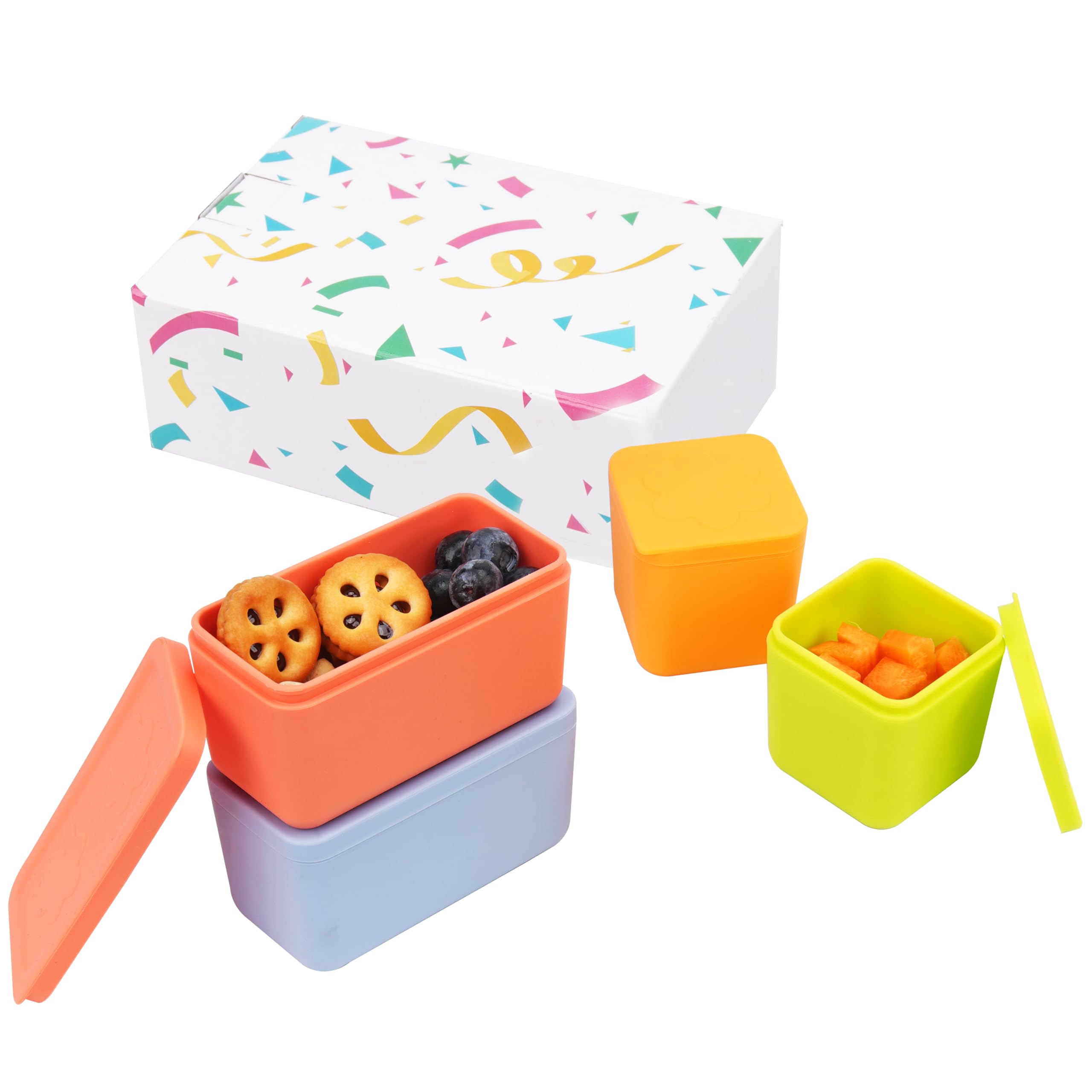Viotiin Omibox-compatible cuboid dip container keeps sauces fresh on the go