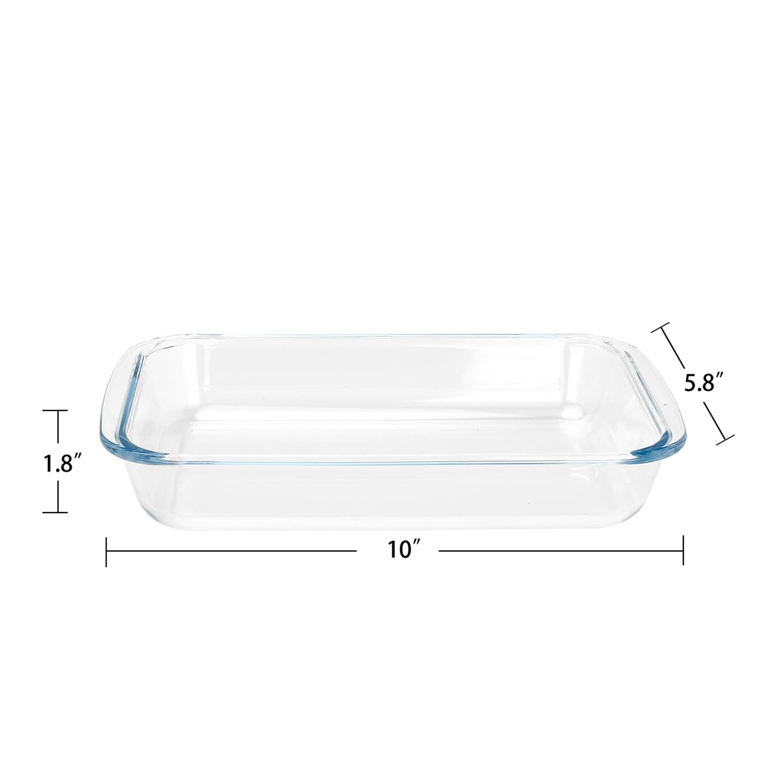 VIPHIEC tempered glass close-up showing clarity and heat resistance for even cooking.