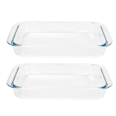 VIPHIEC two-pack 1-quart baking dishes for convenient single servings.