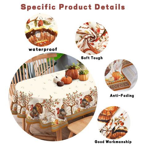 Virtumob beige background provides versatile backdrop for any dining setup