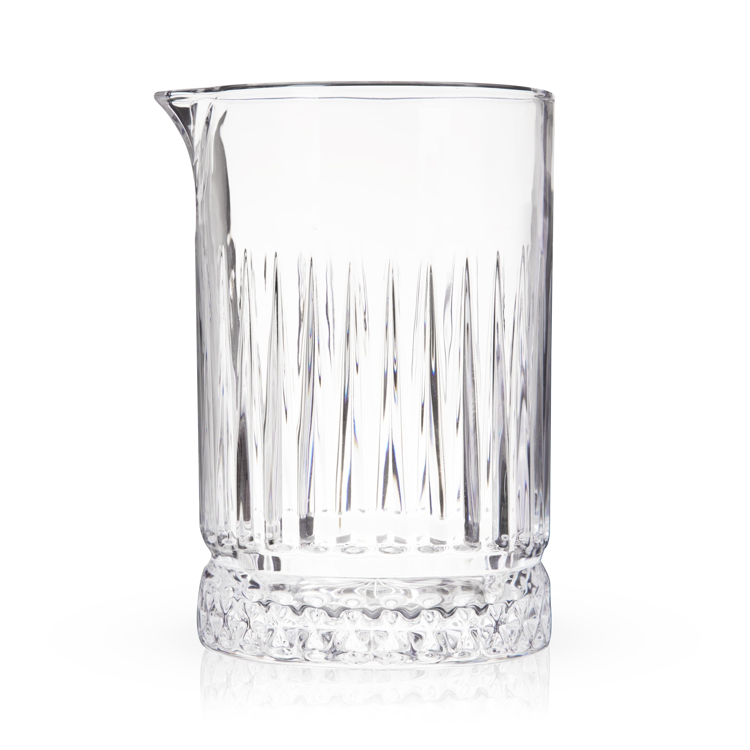 Viski durable cocktail pitcher glass withstands frequent use at home bars