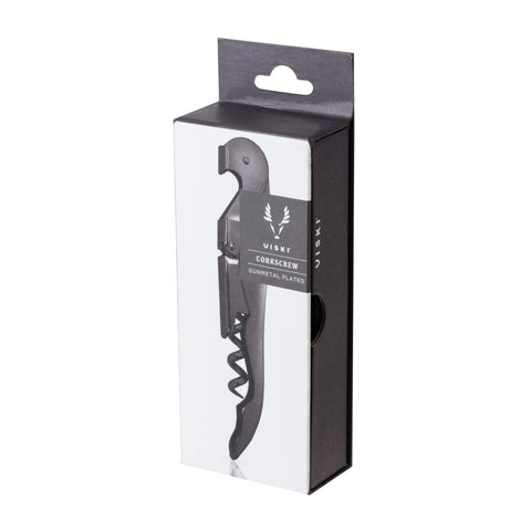 Viski Gunmetal gift-ready wine accessory perfect for wine lovers and gifts