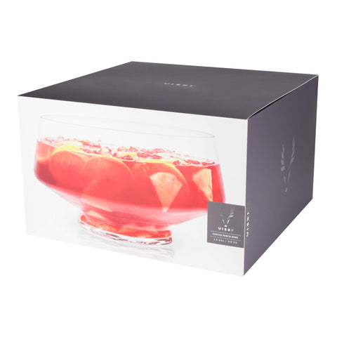 Viski punch bowl in gift-ready packaging suitable for gifting hosts